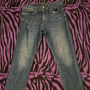 Lucky Brand Men's Straight Jeans - Dark Blue